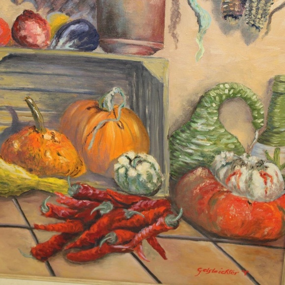 Gelseichter Original Autumn Vegetable Fine Art - Picture 7 of 8